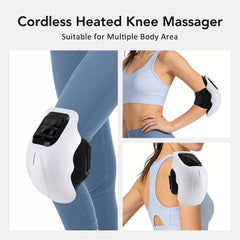 Knee massager machine for multiple body areas