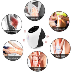 Air-compression leg and knee massager for joint pain